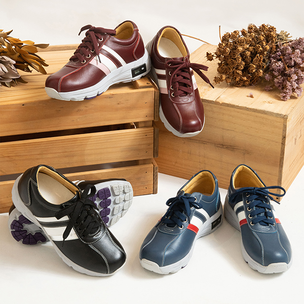 Leisure Step Shoes with lace
