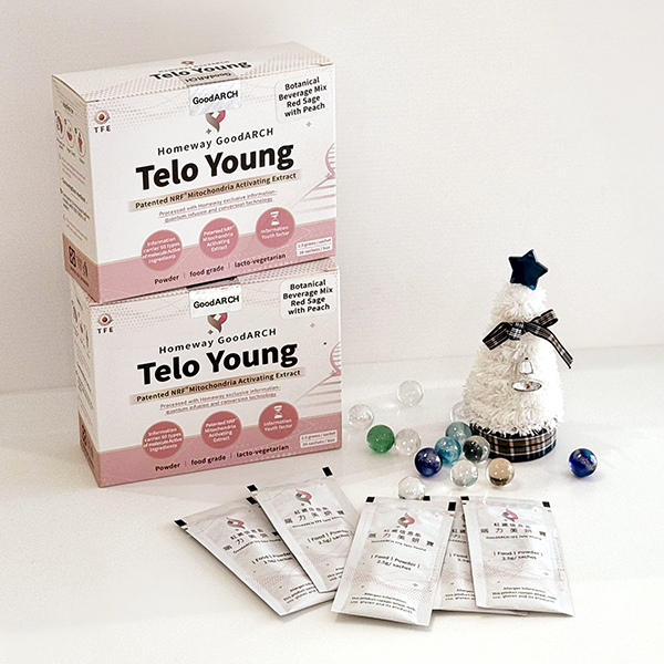 Homeway GoodARCH TFE Telo Young Botanical Beverge Mix Red Sage with Peach (30Sachets / Box)